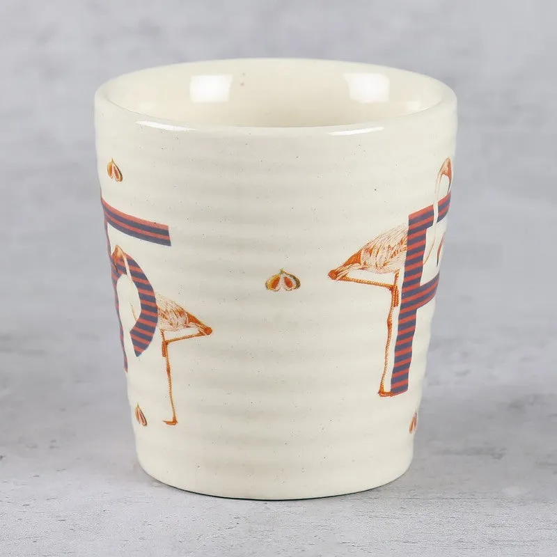India Circus Flamingo Figs Coffee Mug (300 mL) media 6