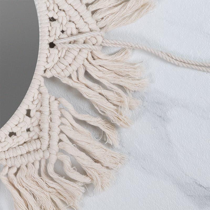 Floro Macrame Wall Mirror media 5