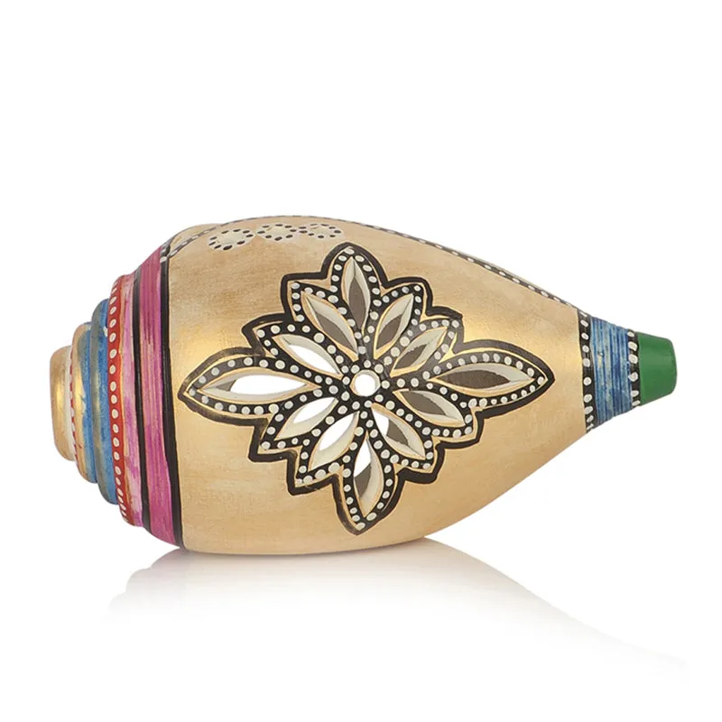 Shankha Jyoti Terracotta Tea Light Holder media 3