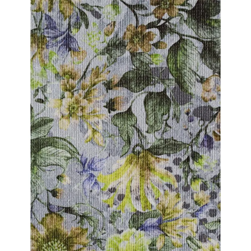 Sumaya Floral Carpet - Grey media 6