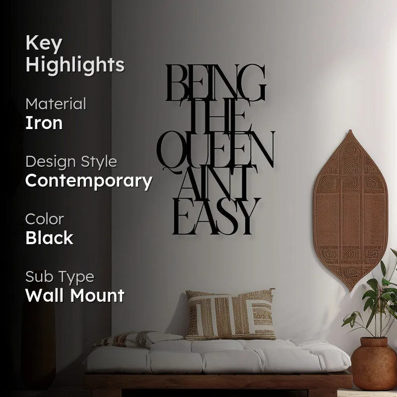 Being The Queen Ant Easy Iron Wall Accent media 2