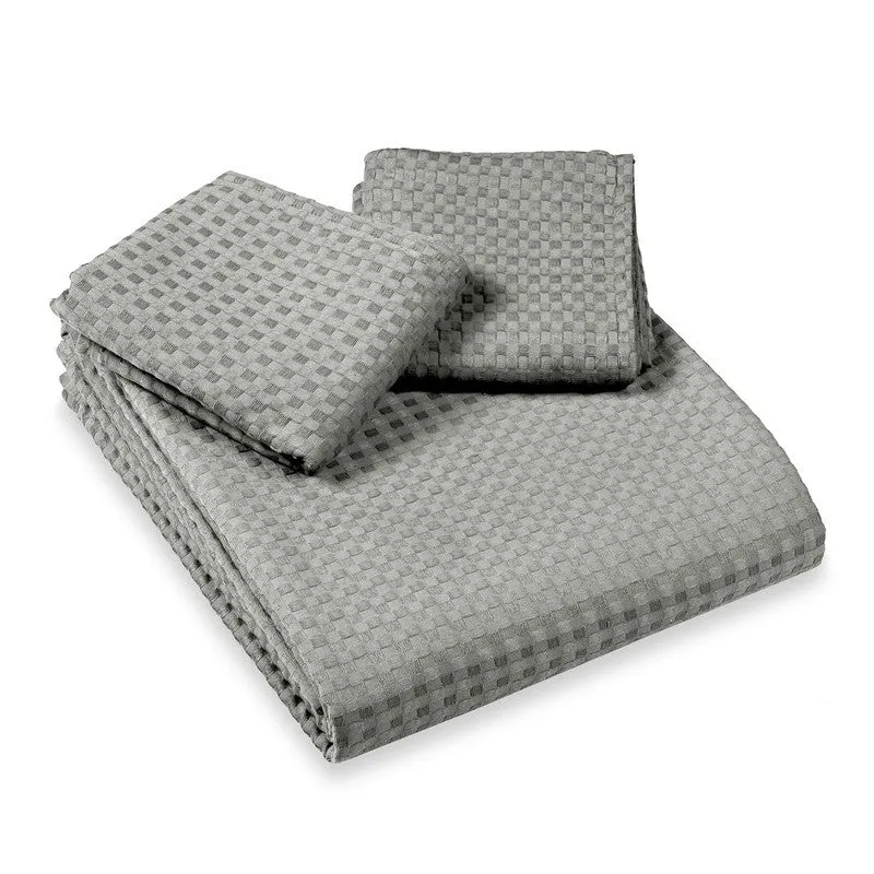 PlainLux Cotton Bedsheet (Grey) - 150 TC media 6