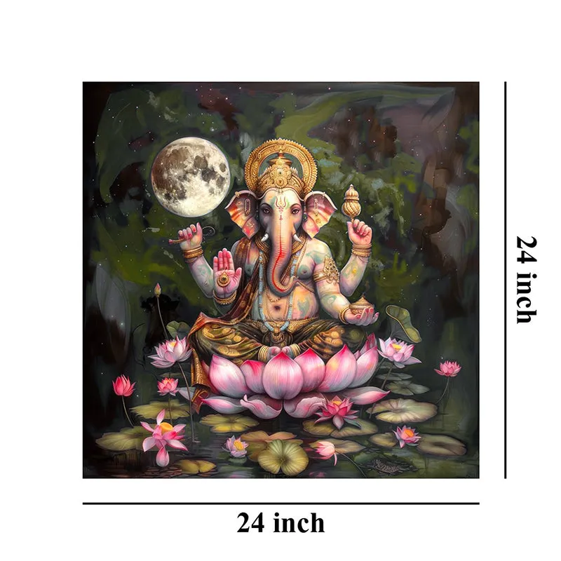Ganapathi Raya Wall Painting media 8