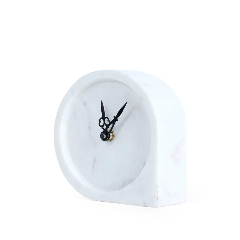 Maroda Hand Crafted Marble Table Clock media 5