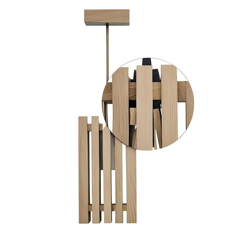 Kanso Single Wooden Ceiling Lamp media 4