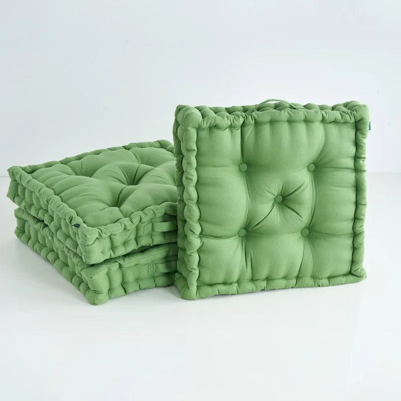 Marlon Floor Cushion (Green) - Set Of Three media 3