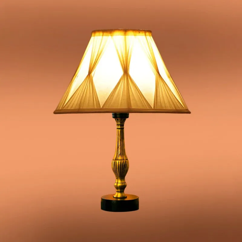 Aurelo Orel Wooden Table Lamp - OffWhite media 7