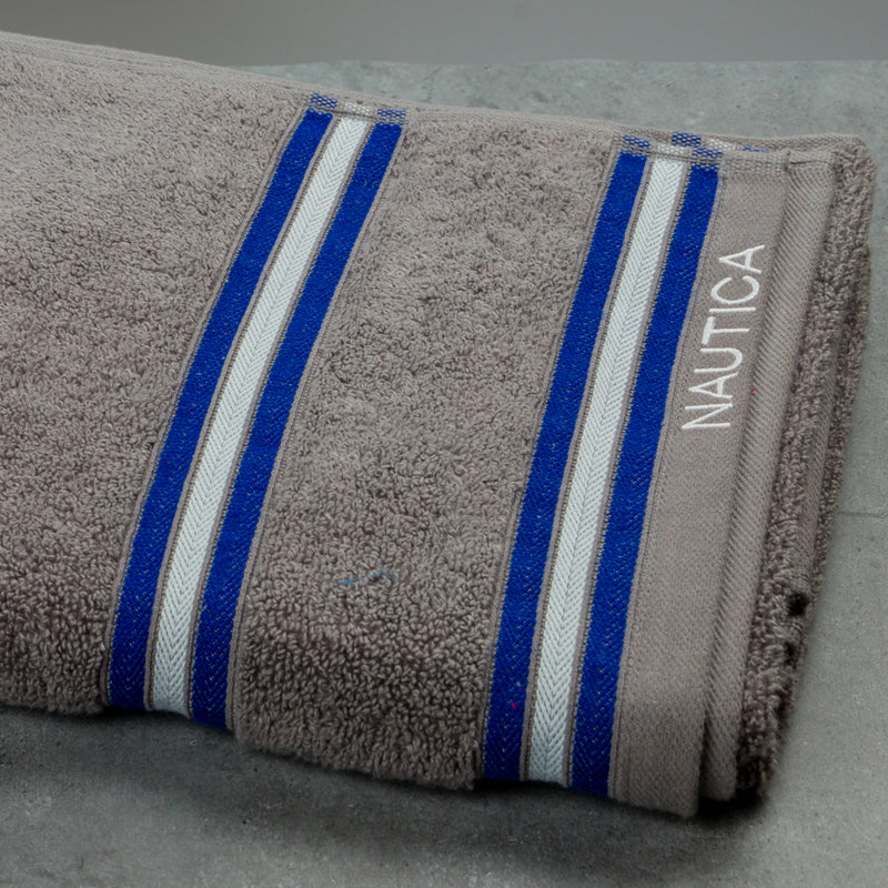 Nautica Dove Dual Down Bath Towel - Grey media 5