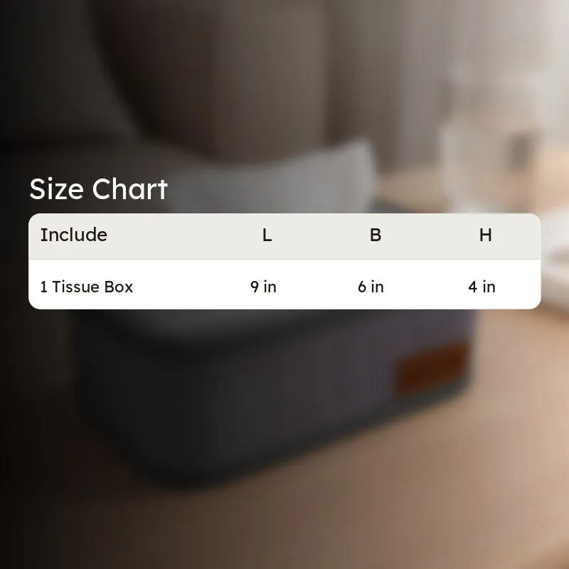 EcoNest Bamboo Tissue Holder - Grey media 10