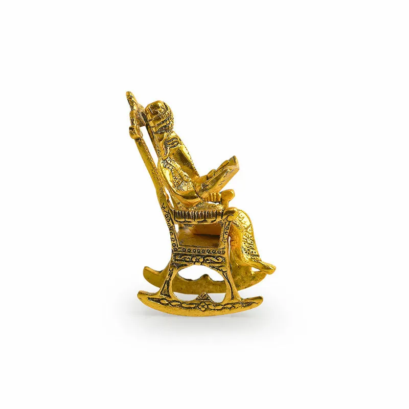 Ganesha Dhyan Handcrafted Idol media 4