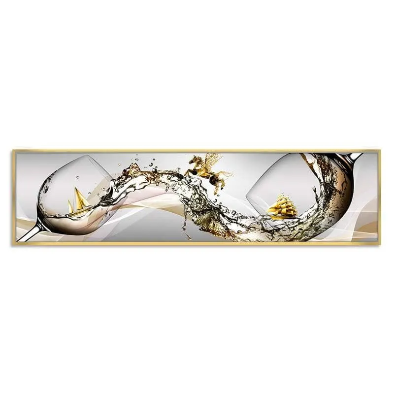 Tinkling Glasses Canvas Wall Art media 4
