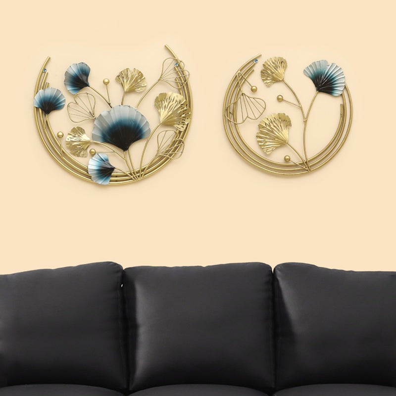 Poseidon Floral Metal Wall Accent