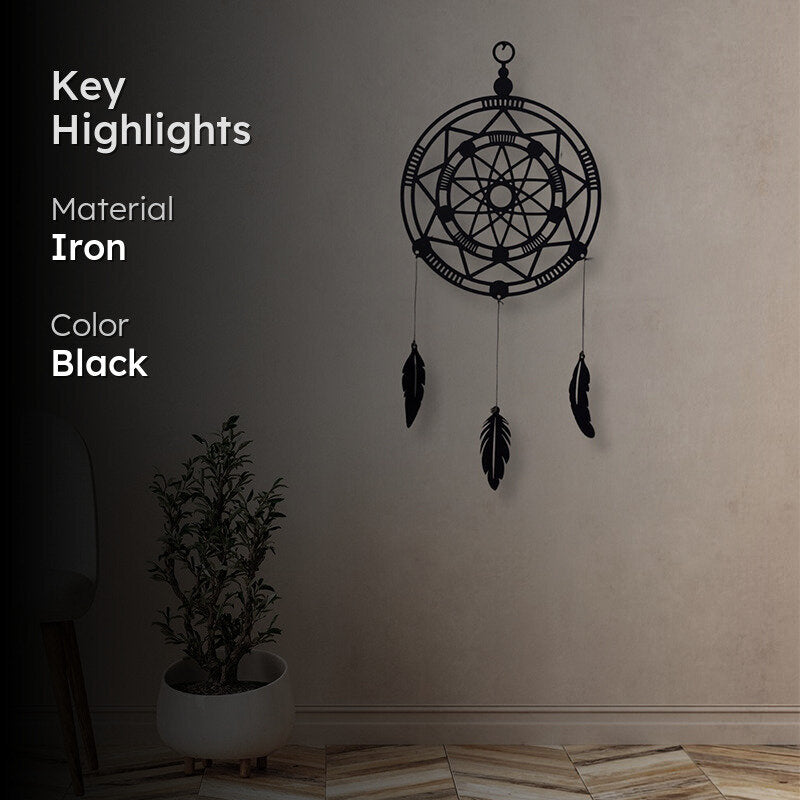 Dreamcatcher Black Wall Accent media 2