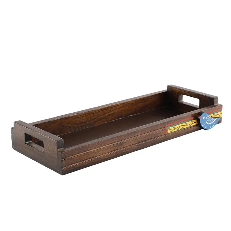Madora Mango Wood Serving Tray media 3