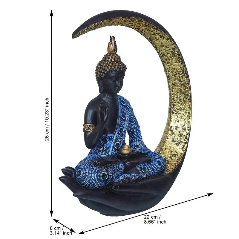 Lunar Serenity Buddha Idol - 10