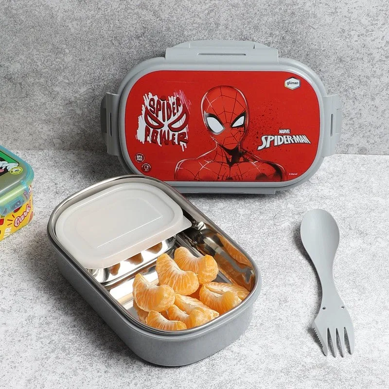 Spider Play Lunch Box (Grey) - 800 ML media 3