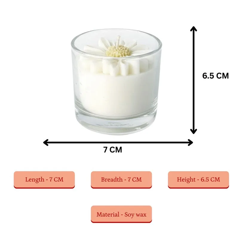 Pearl Bloom Soy Wax Candle - Set Of Two media 7