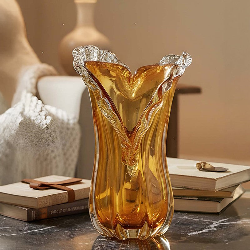 Veloura Glass Vase - Small media 6