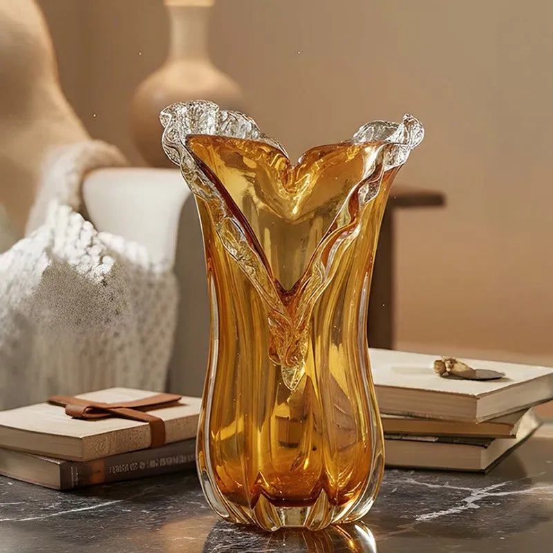 Veloura Glass Vase - Small media 6