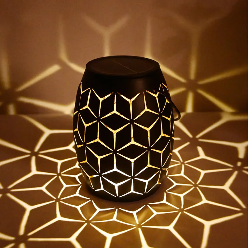 Zayya Solar Metal Table Lamp - Black media 5