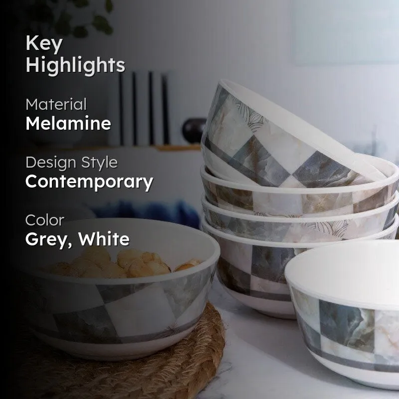 Servewell Blandon Snack Bowl (240 ML) - Set Of Six media 2