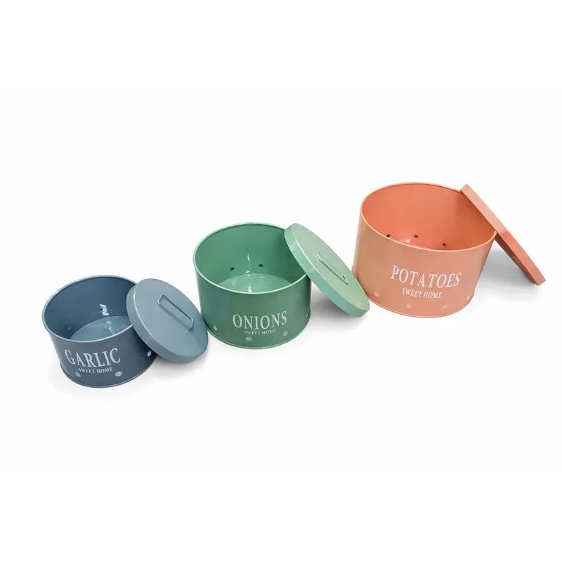 Harvest Hold Cyl Iron Container (500 mL/1500 mL/3000 mL) - Set of Three media 3