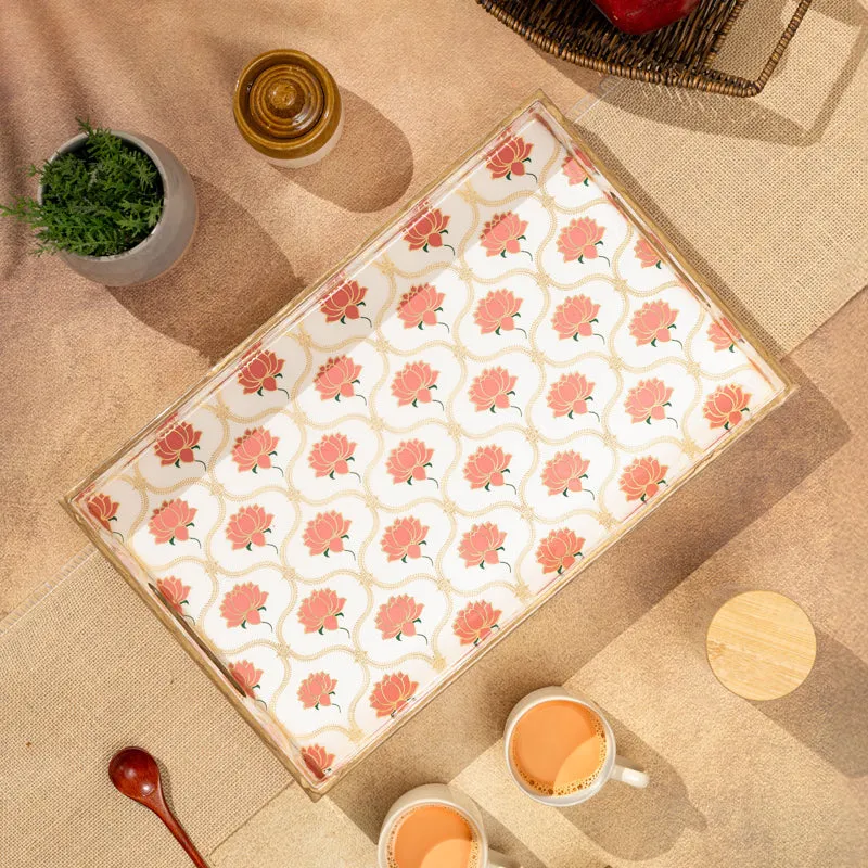 Lotus Grace Serving Tray media 3
