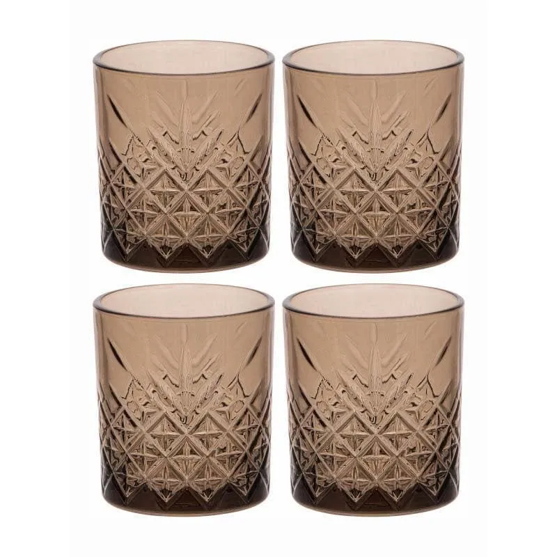 Pasabahce Billy Brown Whiskey Glass (345 mL) - Set Of Four media 4