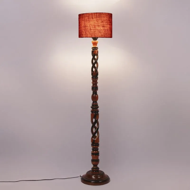 SlateRay Floor Lamp (Maroon) media 5