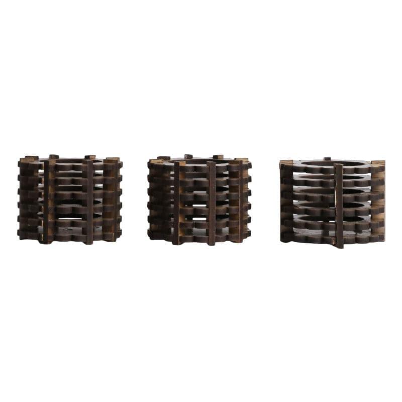 Troya Tealight Holder - Set Of Three media 6