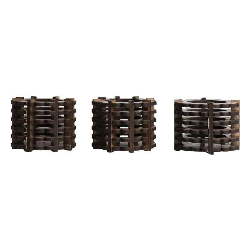 Troya Tealight Holder - Set Of Three media 6