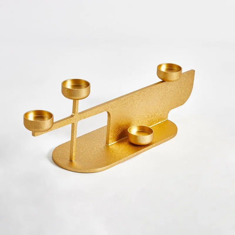 Lumora Luxe Metal Tealight Candle Holder media 8