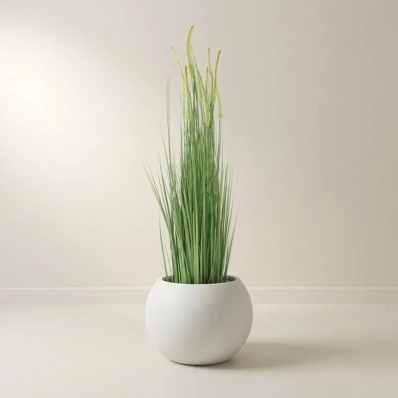 UrbanLeaf Artificial Plant With Black Plastic Pot - 3.9 ft media 1