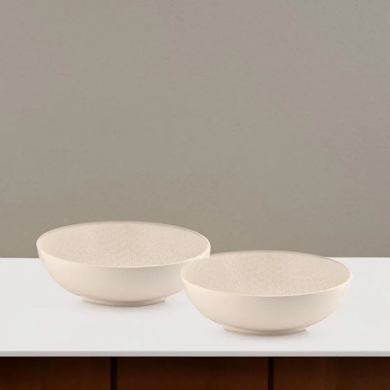 Bloomzy Serving Bowl - Set Of Two media 1