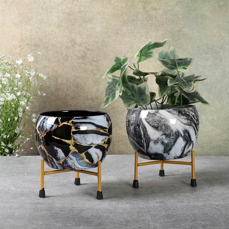 Starry Silk Planter - Set Of Two media 6