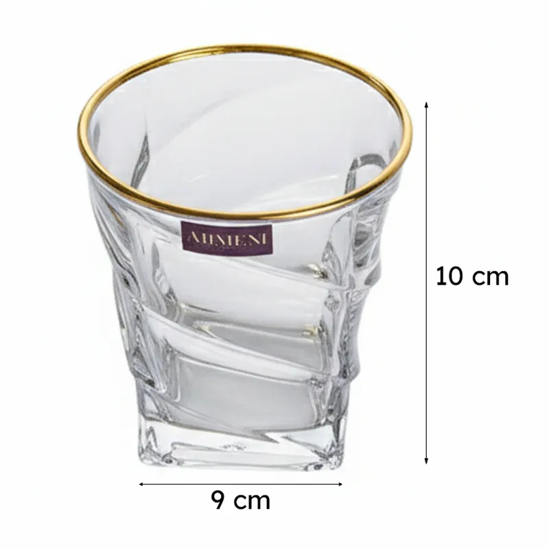 Passion Swirl Old Fashioned Glasses (320 ml) - Set of Four media 6