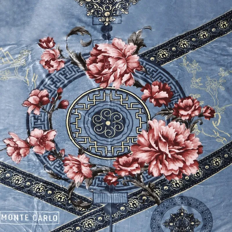 Monte Carlo Bloom Mosaic Blanket - 1000 GSM media 7