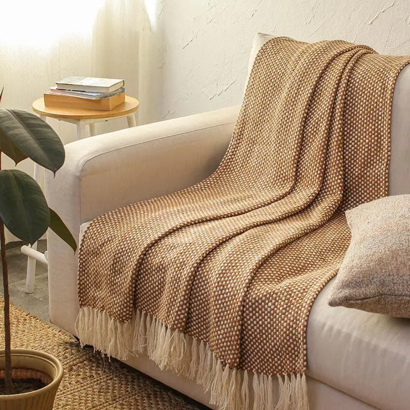 Vindhya Throw - Brown media 1