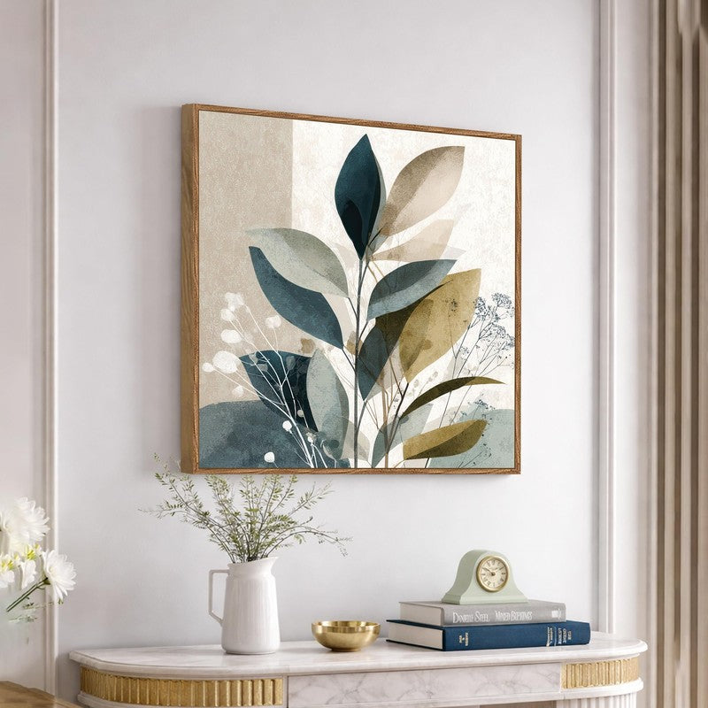 Nature Essence Canvas Wall Art With Frame media 3