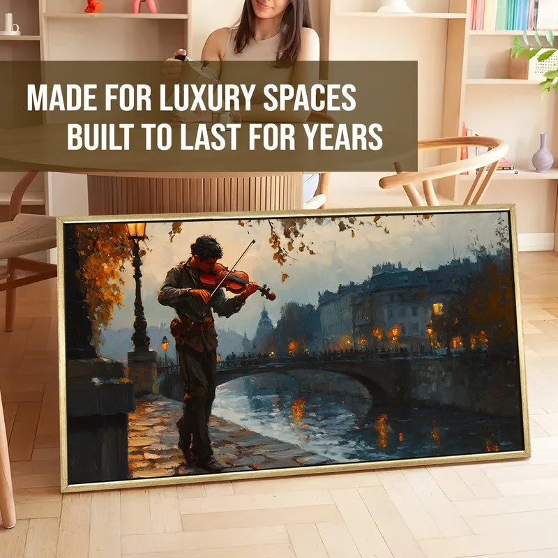 Streetlight Song Canvas Wall Painting With Frame media 5