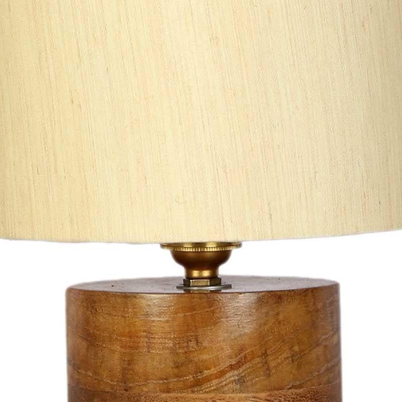Bibboti Fabric Table Lamp - Beige,Brown media 5
