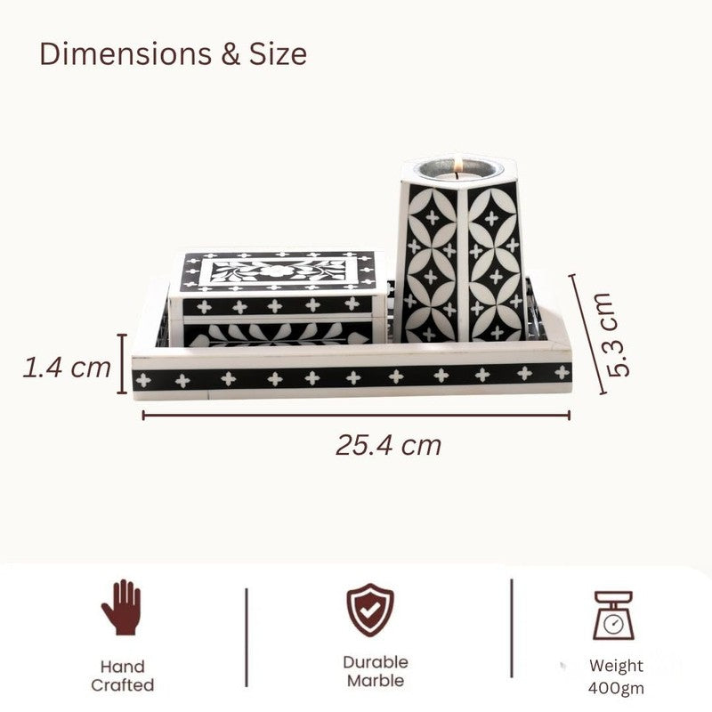 Sugandh III Incense Holder - Three Piece Set media 6