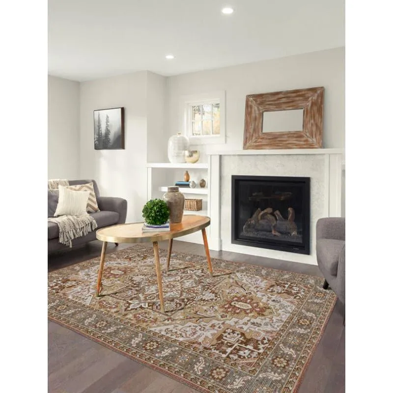 Miksha Ethnic Anti Slip Carpet media 3