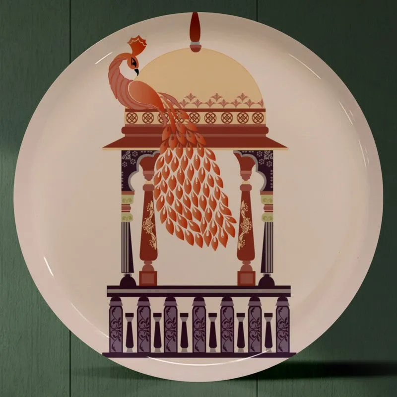 Royal Veranda Metal Wall Plates - Set of Five media 5