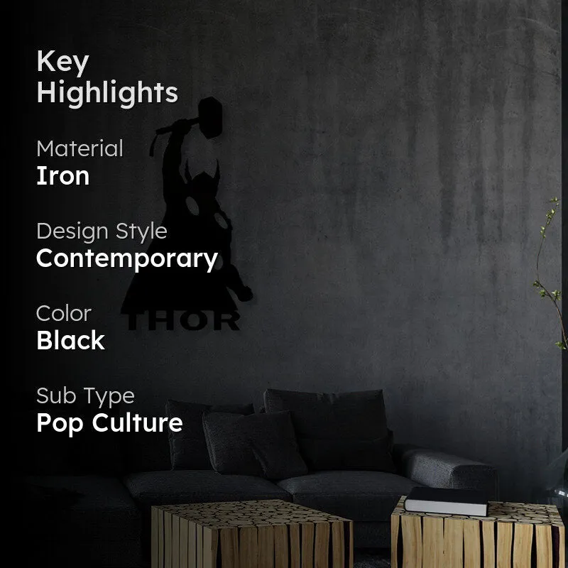 Thor Marvel Iron Wall Accent media 2