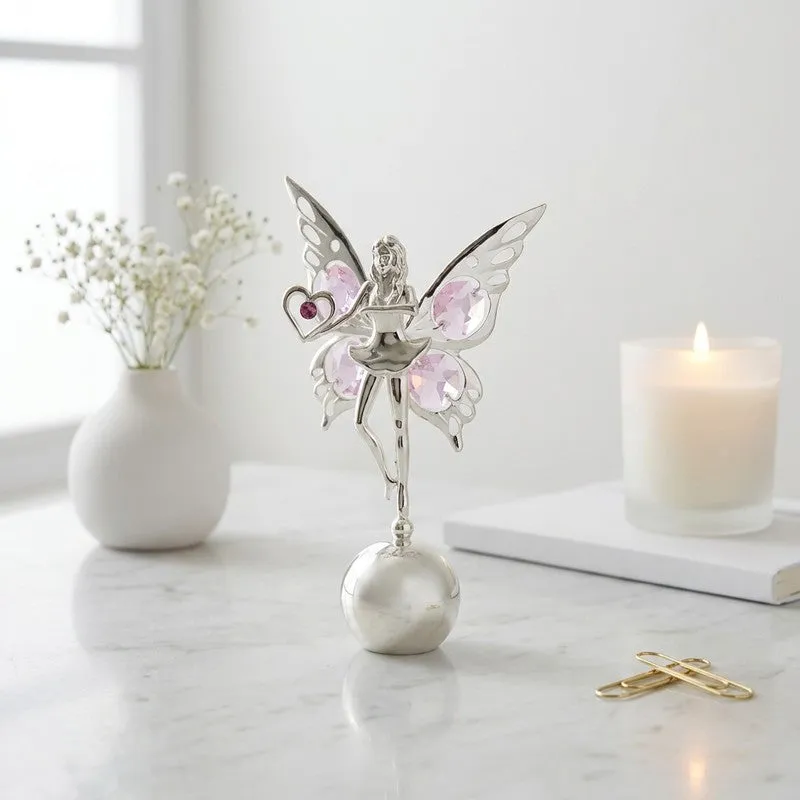 FairyArtistry Silver Plated Mild Steel Showpiece media 1