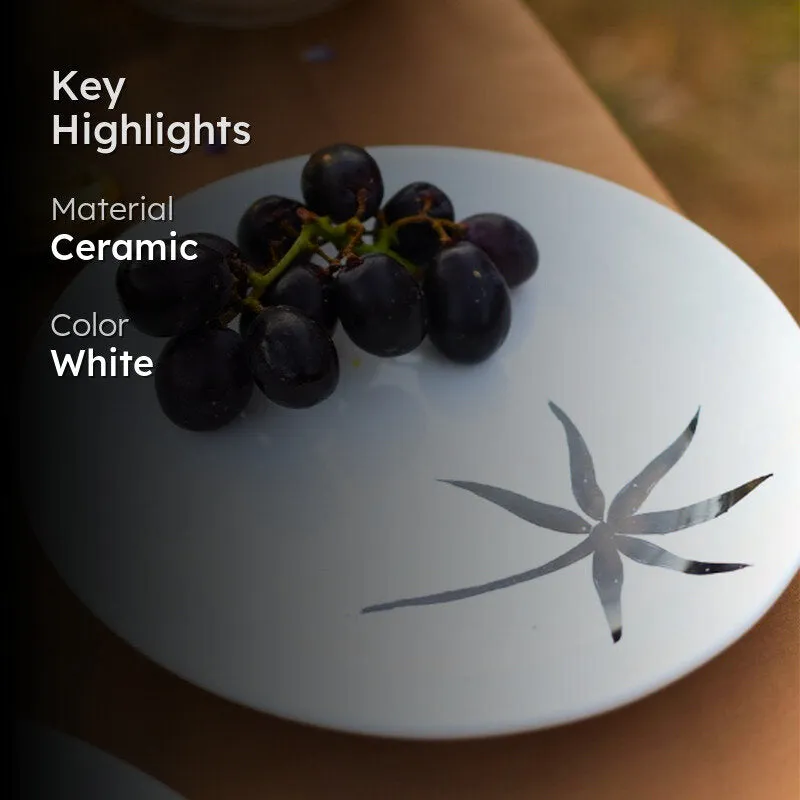 Tropikash Ceramic Quarter Plate media 2