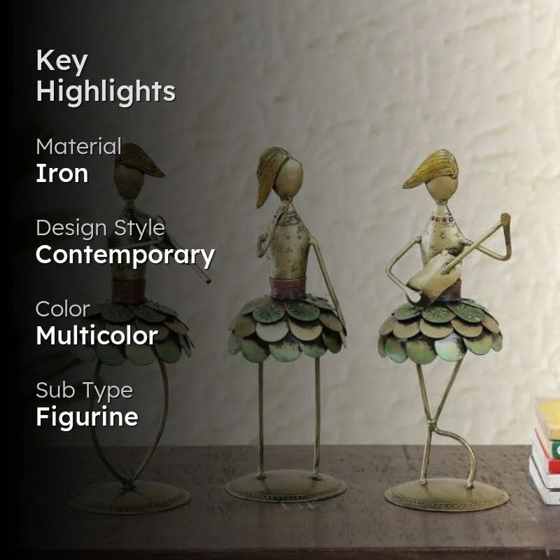 Tribal Concert Showpiece - Set Of Three media 2