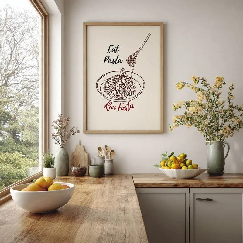 PastaAura Archival Canvas Wall Art - Brown media 5