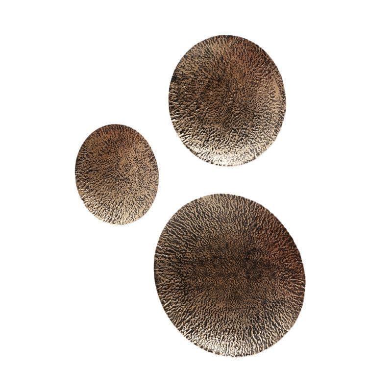 Hamo Dot Hammered Iron Wall Accent - Set Of Three media 3